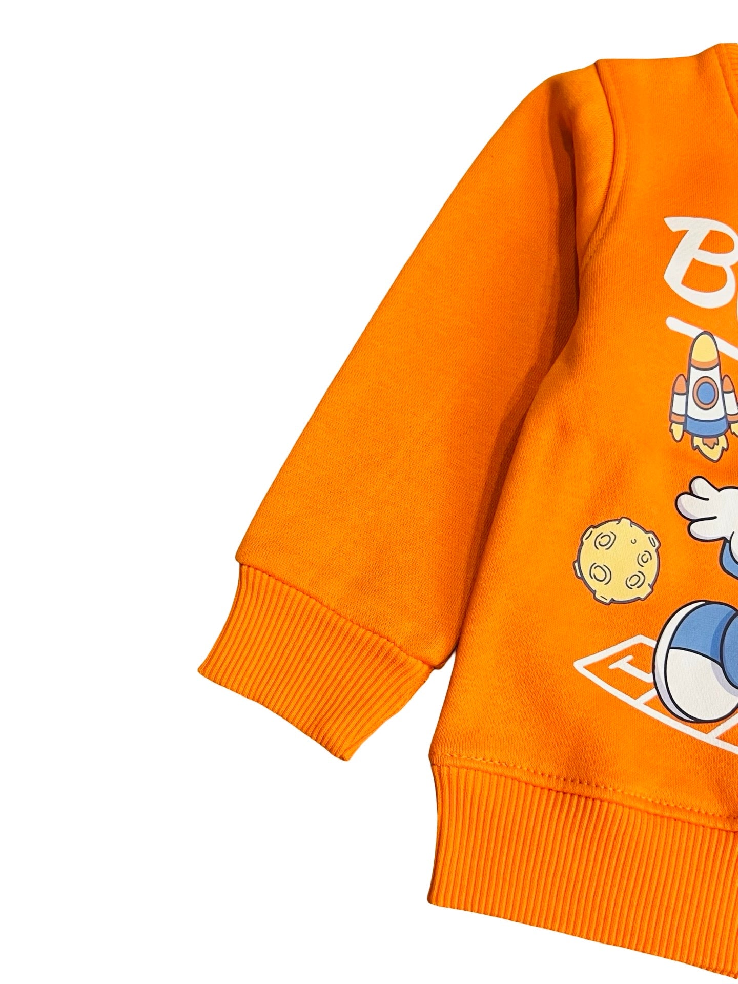 Baby Fleece Sweatshirt BBDOG -ORANGE