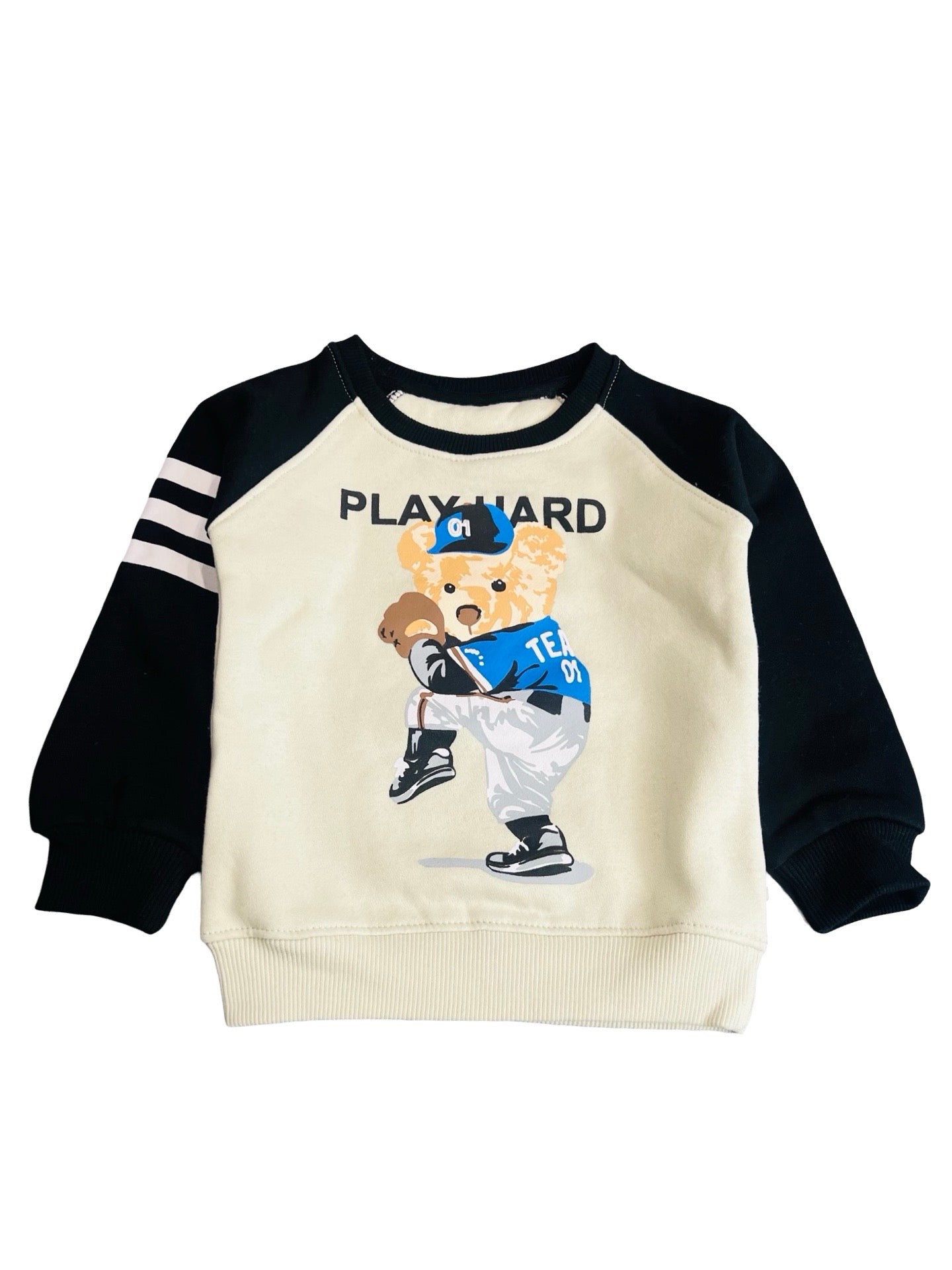 Little Bear Suit Set- Black