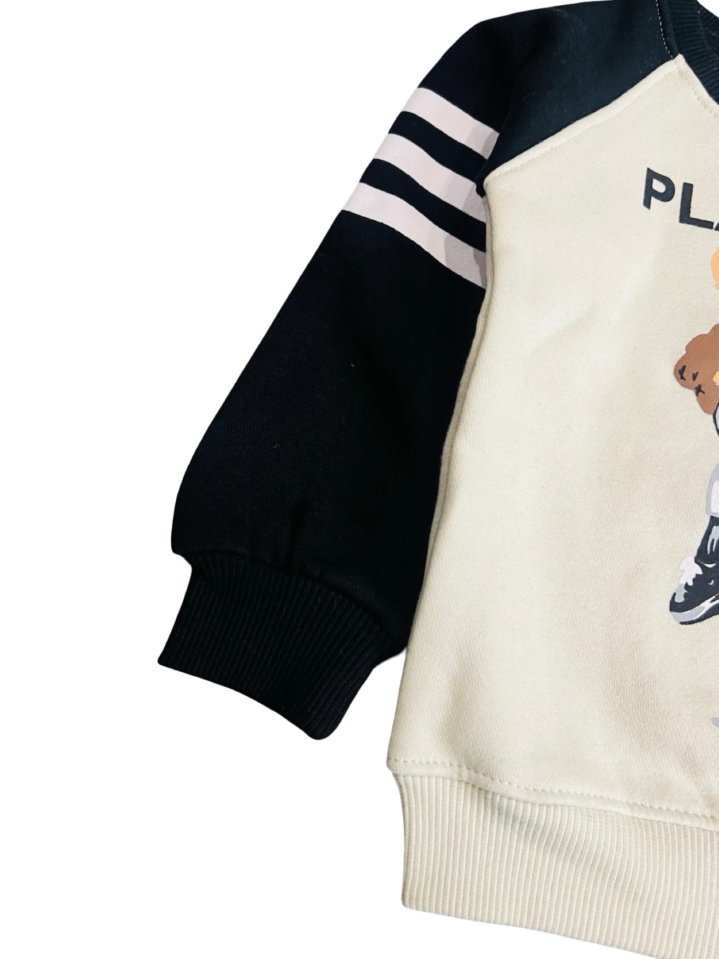 Little Bear Suit Set- Black