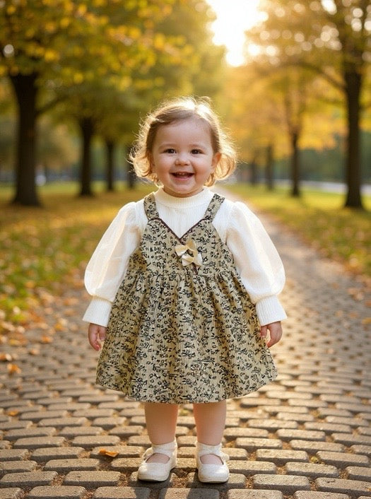 Baby Floral Frock- Imported - 2 Different Colours