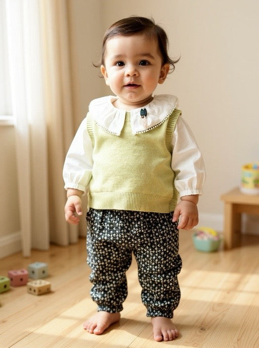 Baby Carrot Theme Sweater (3 PC)- IMPORTED