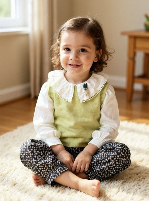 Baby Carrot Theme Sweater (3 PC)- IMPORTED