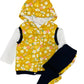 Baby Suit- Puffer Jacket with shirt and trouser