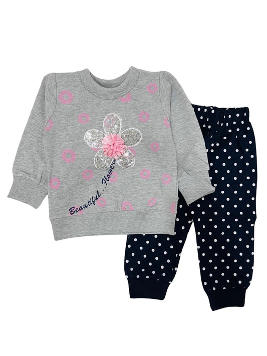 Baby Sweatshirt with Pant- 2 piece