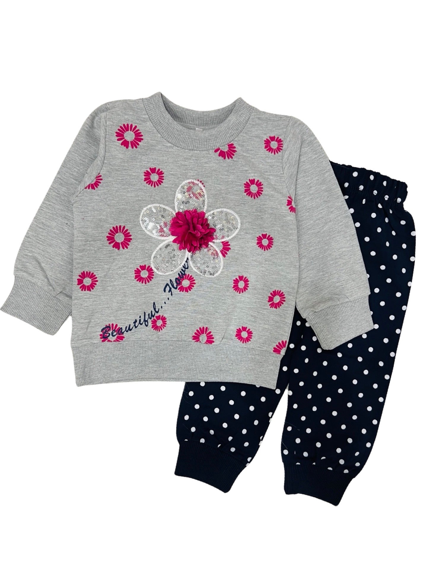 Baby Sweatshirt with Pant- 2 piece