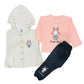 Baby Suit Set- Hoodie, shirt and trouser