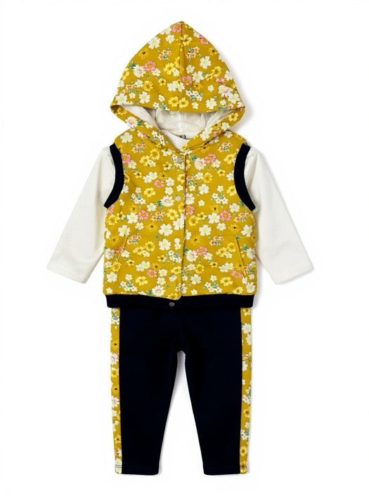 Baby Suit- Puffer Jacket with shirt and trouser