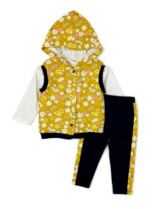Baby Suit- Puffer Jacket with shirt and trouser