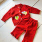 Baby Wool Suit Set Heart Theme - IMPORTED