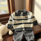 Baby Wool Suit Set Grey- IMPORTED