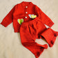 Baby Wool Suit Set Heart Theme - IMPORTED