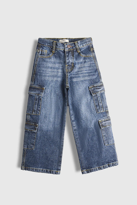 Baby Cargo Denim  Blue