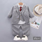 Baby Gentle5 PC Sit Set-Grey - imported