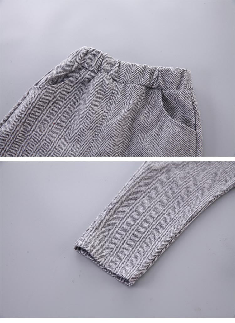 Baby Gentle5 PC Sit Set-Grey - imported