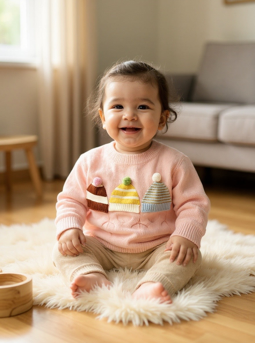 Baby Wool Sweater Cap theme - IMPORTED