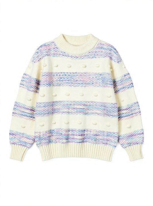Baby Woolen Strip Sweater- Imported