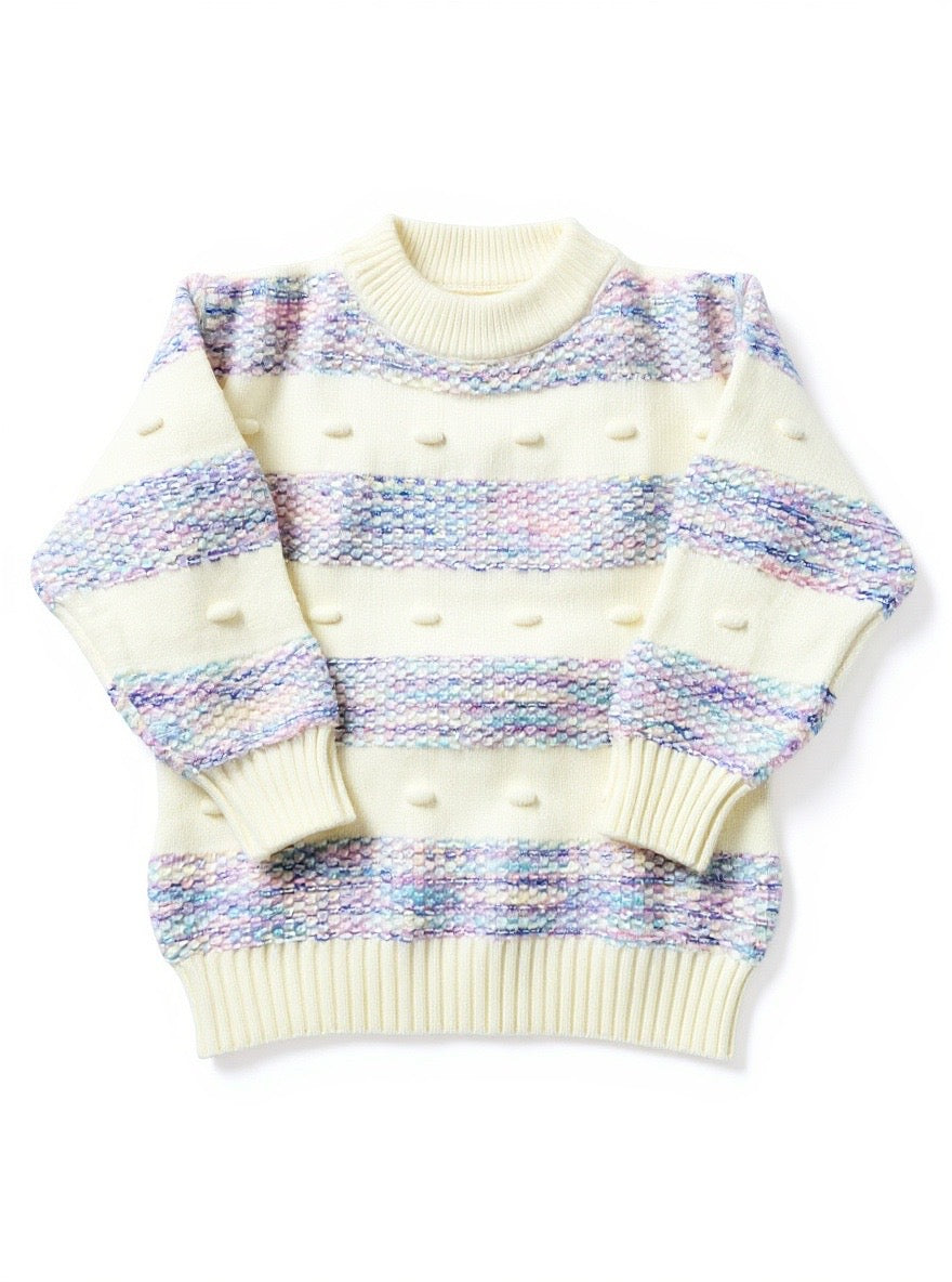 Baby Woolen Strip Sweater- Imported