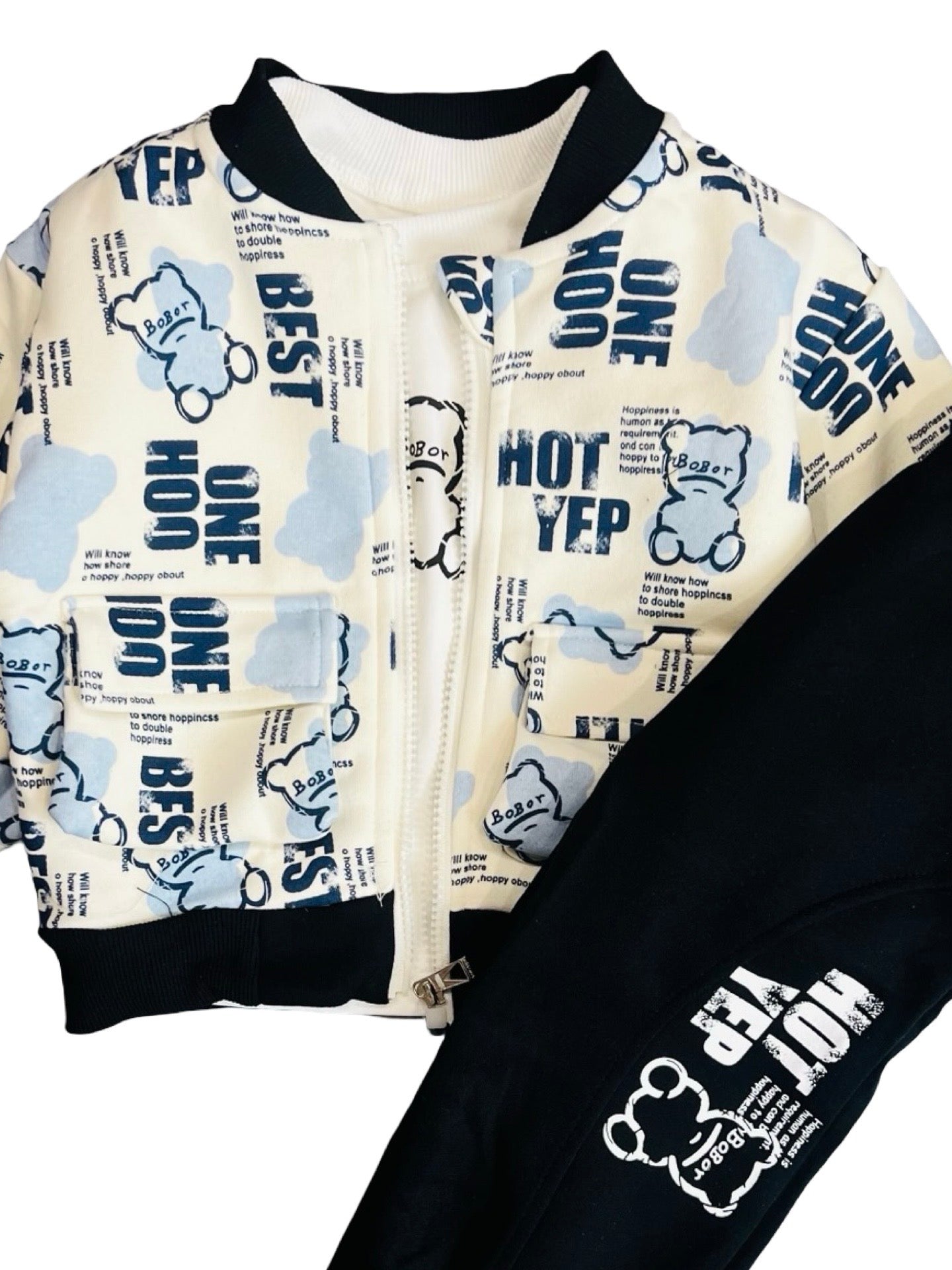 Baby 3(PC) with jacket Suit Set - imported