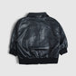 Premium Baby Leather Jacket With Hoodie (3PC) Set - IMPORTED