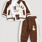 Baby Bear Theme Suit Set  (3PC)- IMPORTED