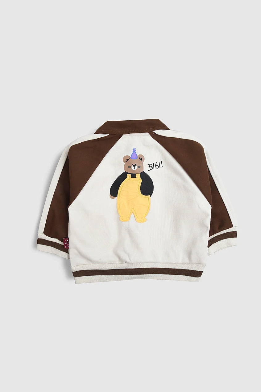 Baby Bear Theme Suit Set  (3PC)- IMPORTED