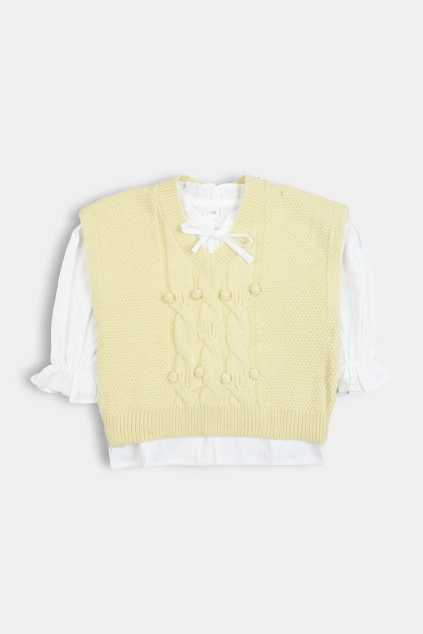 Premium Baby Suit Set ( 3PC) With Sweater - IMPORTED