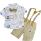 Baby Suit Set  With Suspender -  IMPORTED