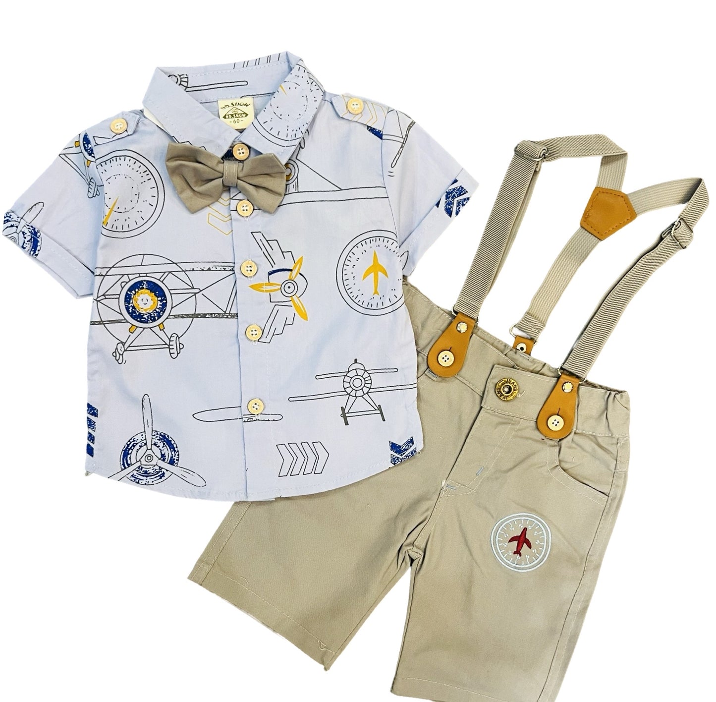 Baby Suit Set  With Suspender -  IMPORTED