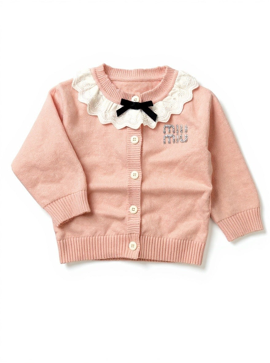 Baby Wool Sweater  - Pink - IMPORTED