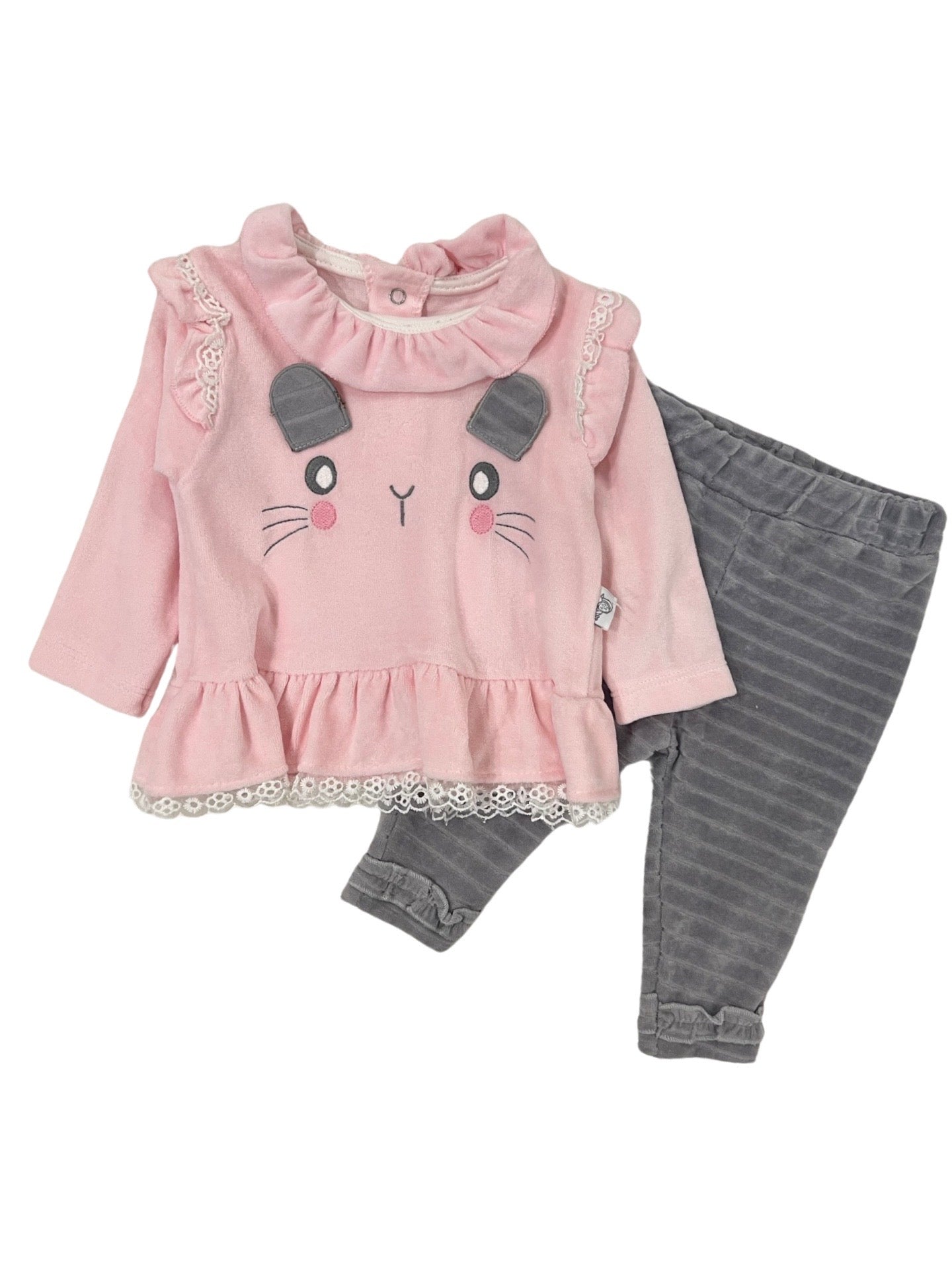 Jolly Joy- Suit Set- 2 Pieces- Pink