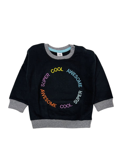 Baby Sweatshirt- Black