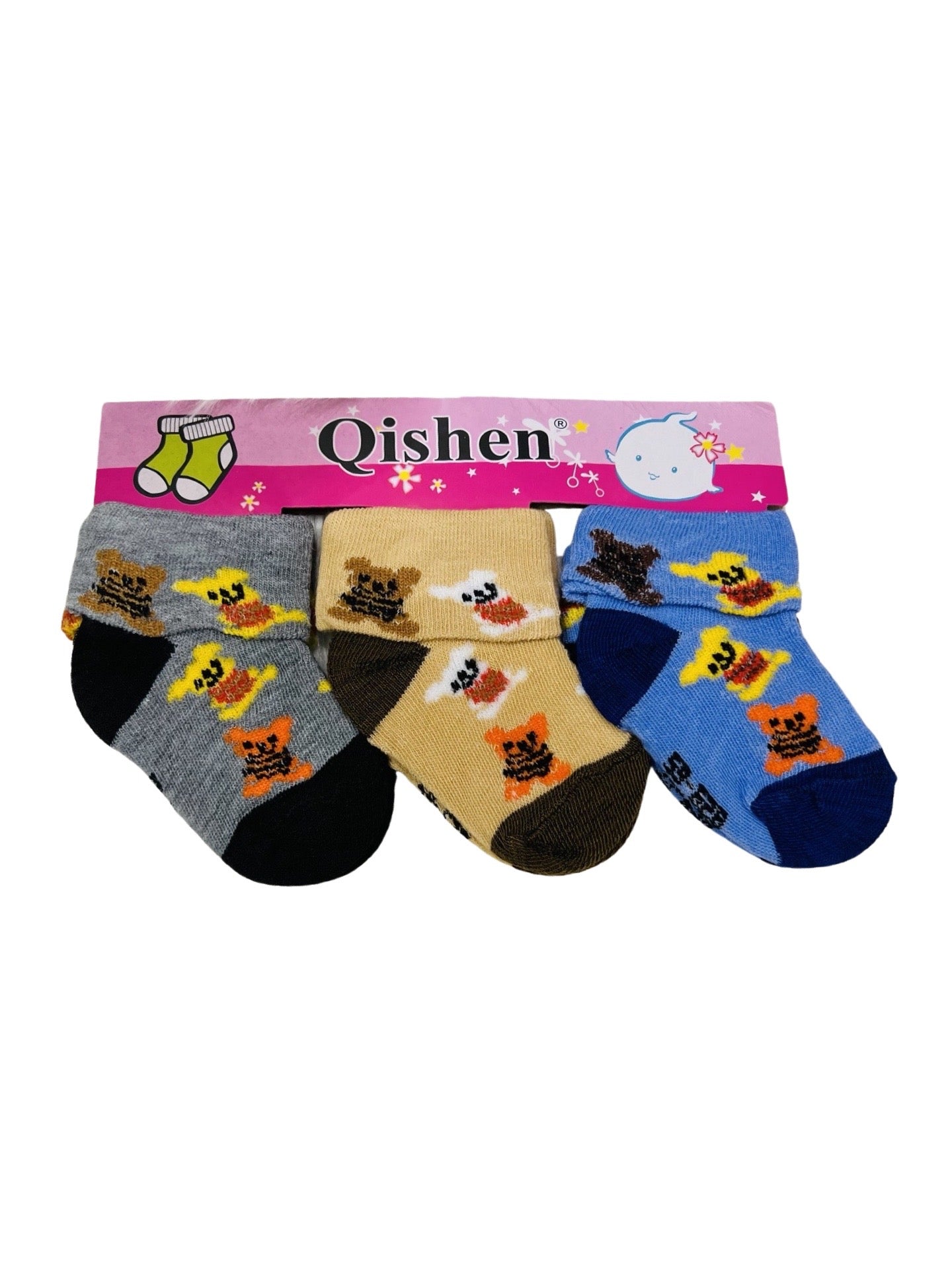 Pack of 3 Baby Socks