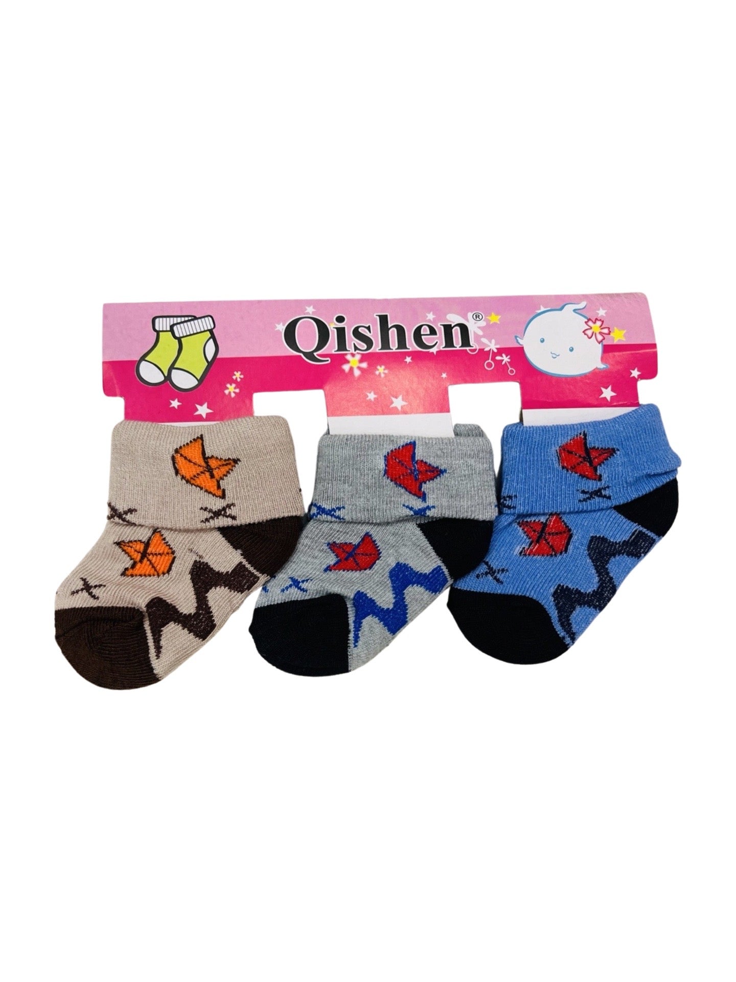 Pack of 3 Baby Socks