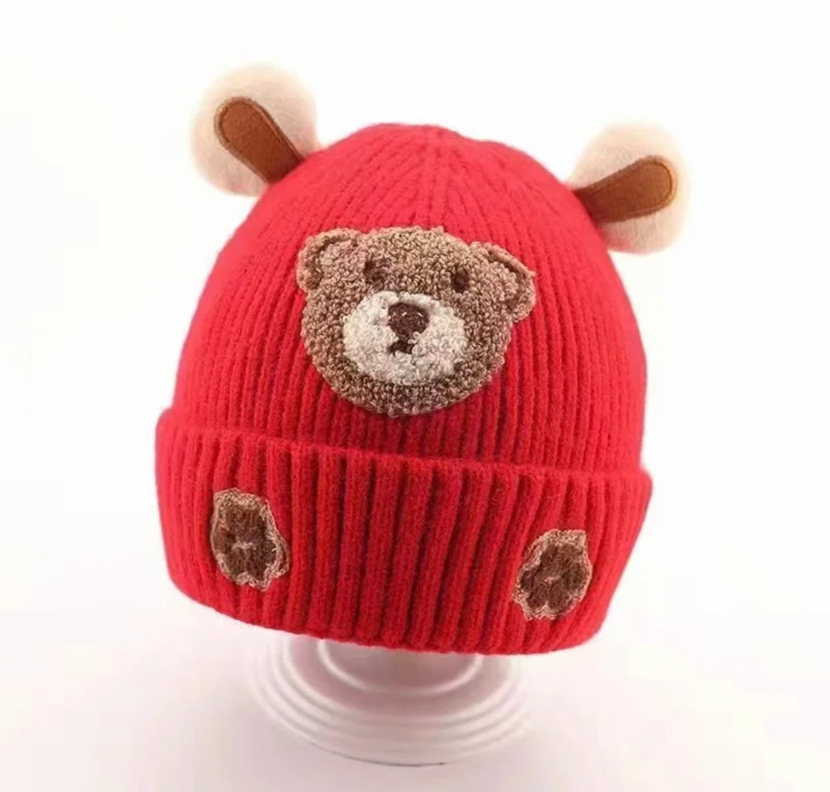 Woolen CAP - Bear Theme