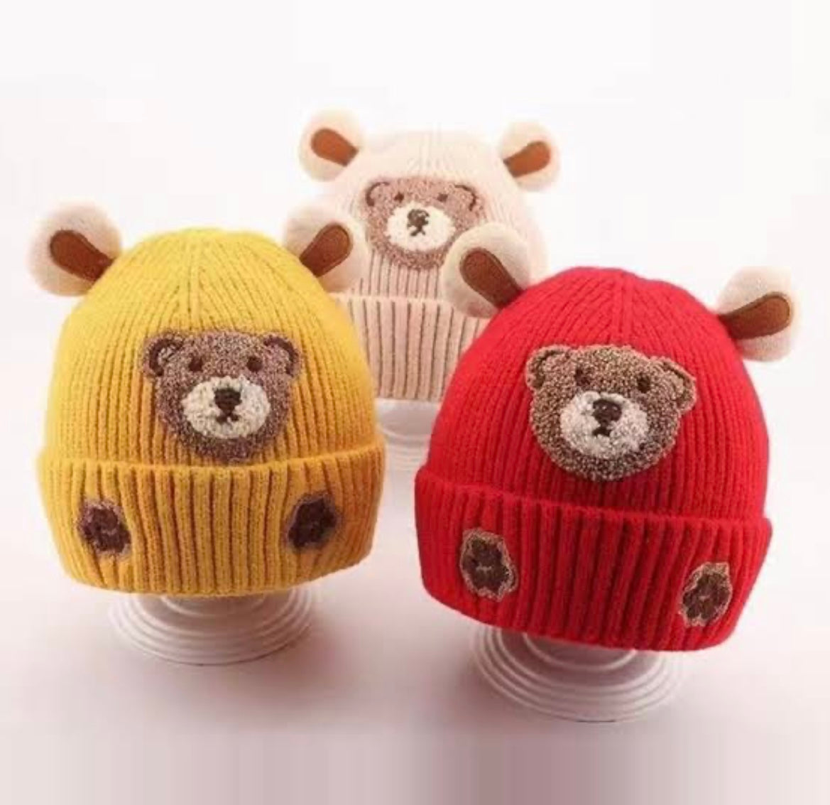 Woolen CAP - Bear Theme