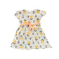 Baby Frock- Floral Theme with Back Belt