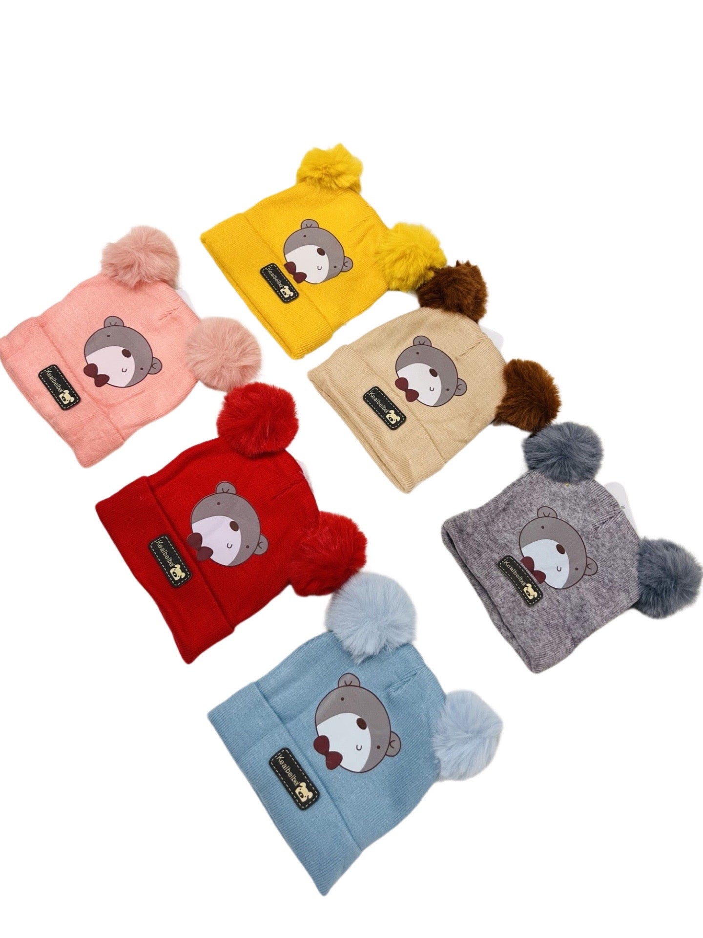 Baby Cap Bear Theme - with Neck cover