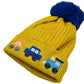 Baby Woolen Cap - Car Theme