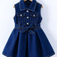 Baby Frock with Belt - IMPORTED