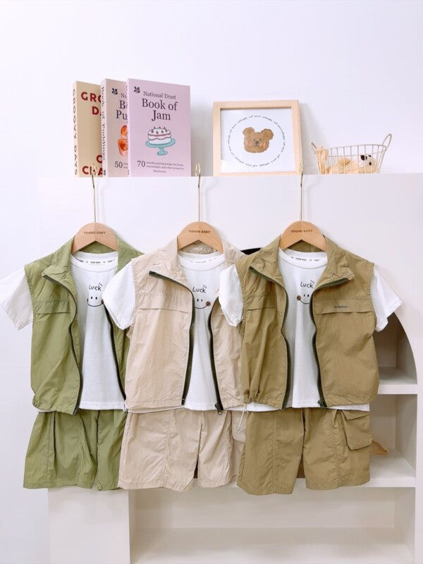 Premium Baby Suit Set (3 Piece) Green - IMPORTED