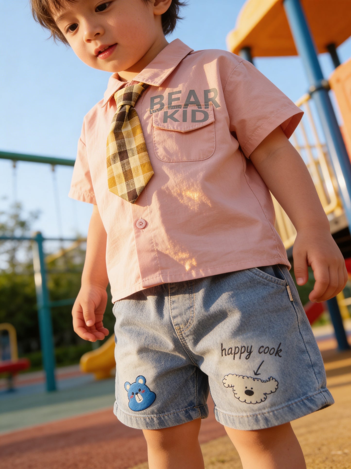 Premium Baby Suit Set With Tie - IMPORTED