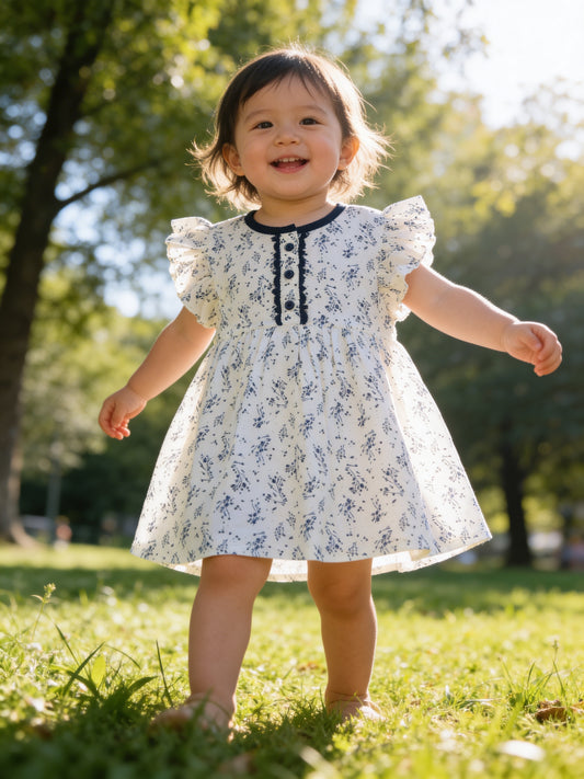 Baby Frock- Floral Theme