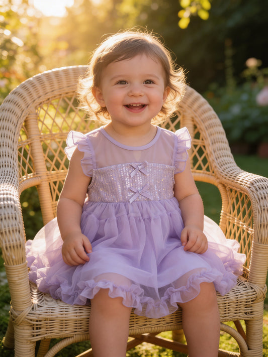 Baby Frock -Net- Imported