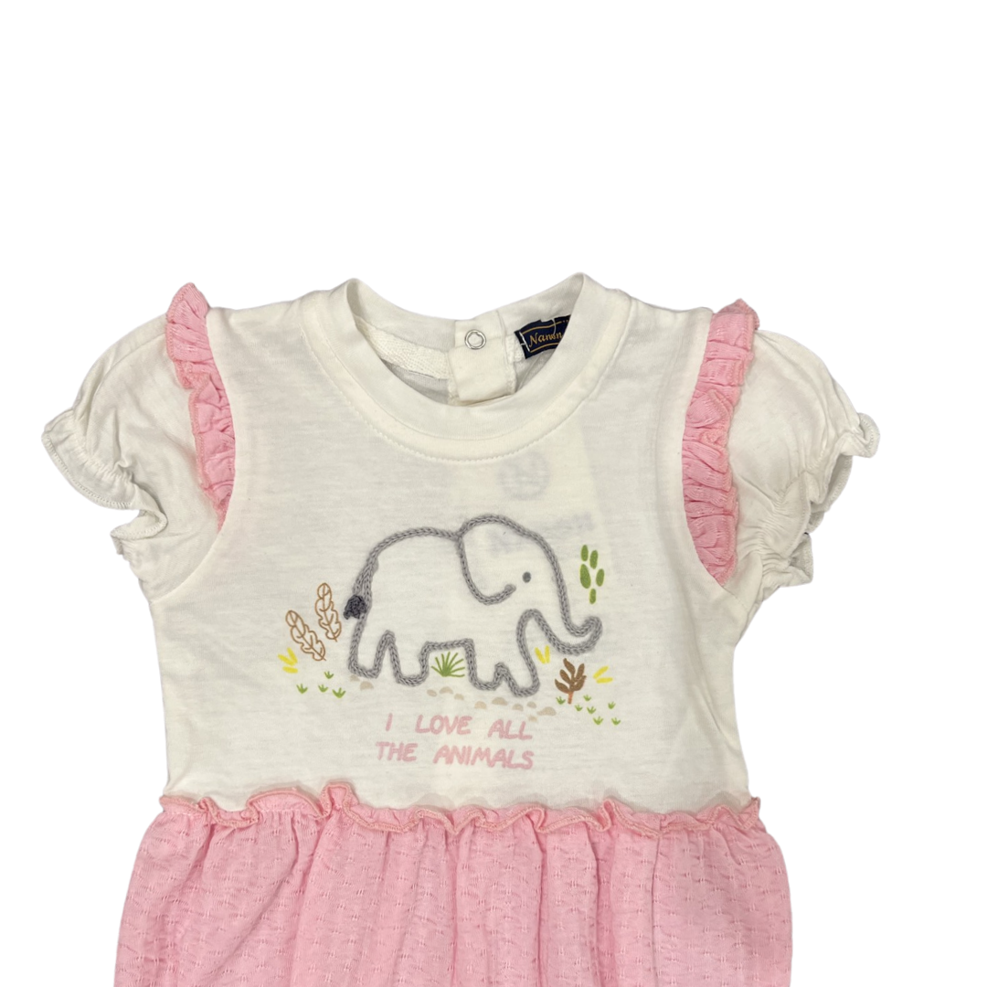 Romper Elephant Theme - Made in Turkey