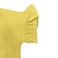 Floral  Frock style Shirt - Yellow