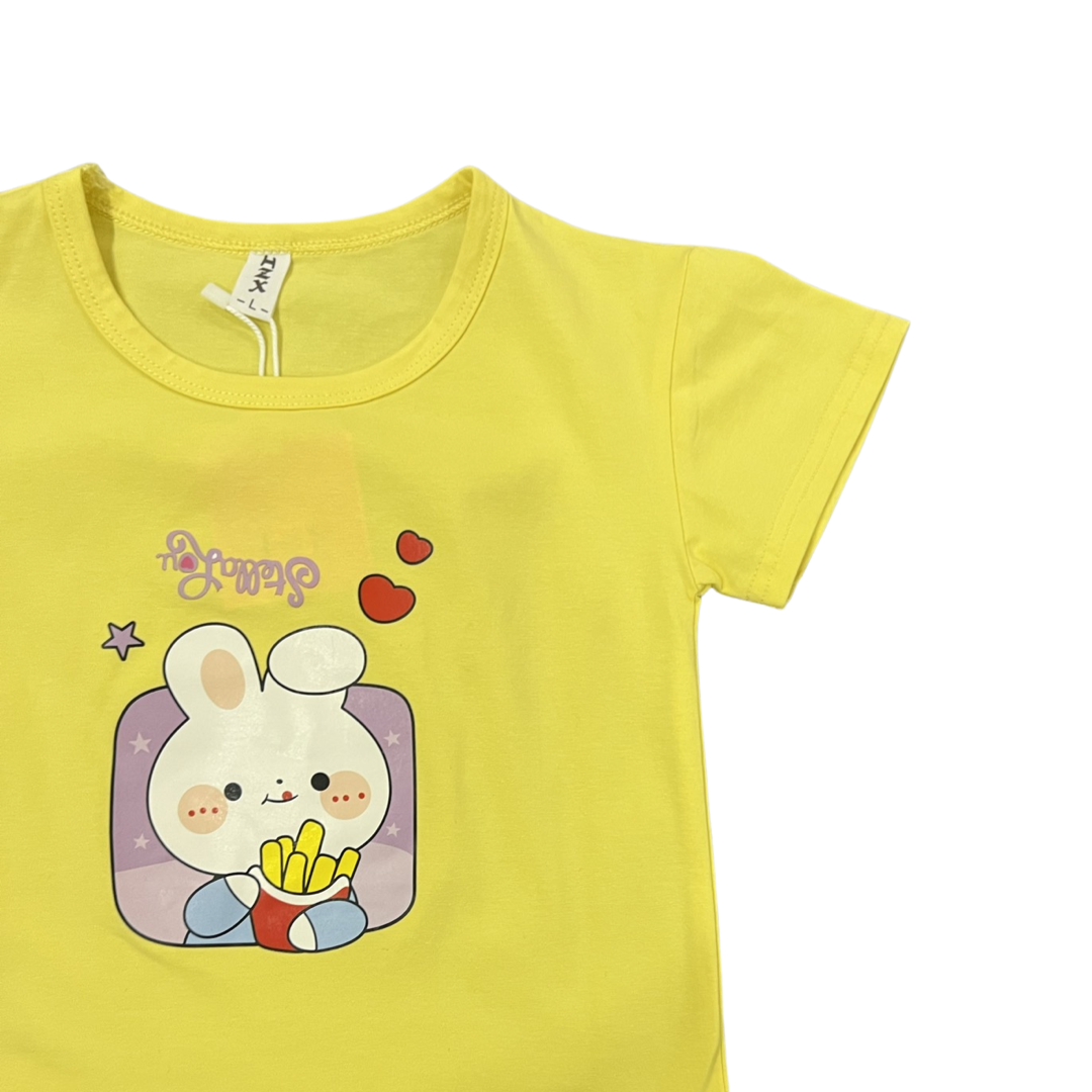 Bunny shirt - Yellow