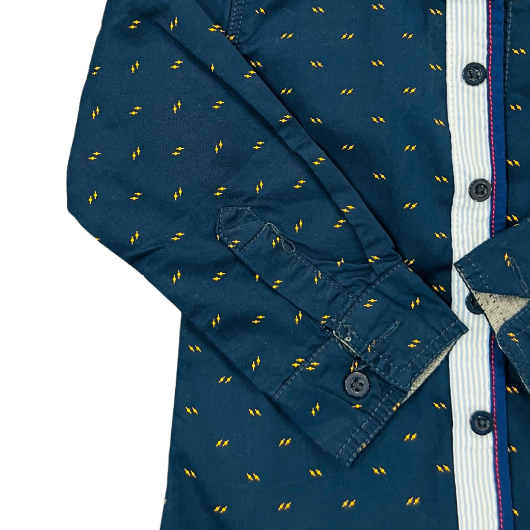 Formal Double Shirt - Blue