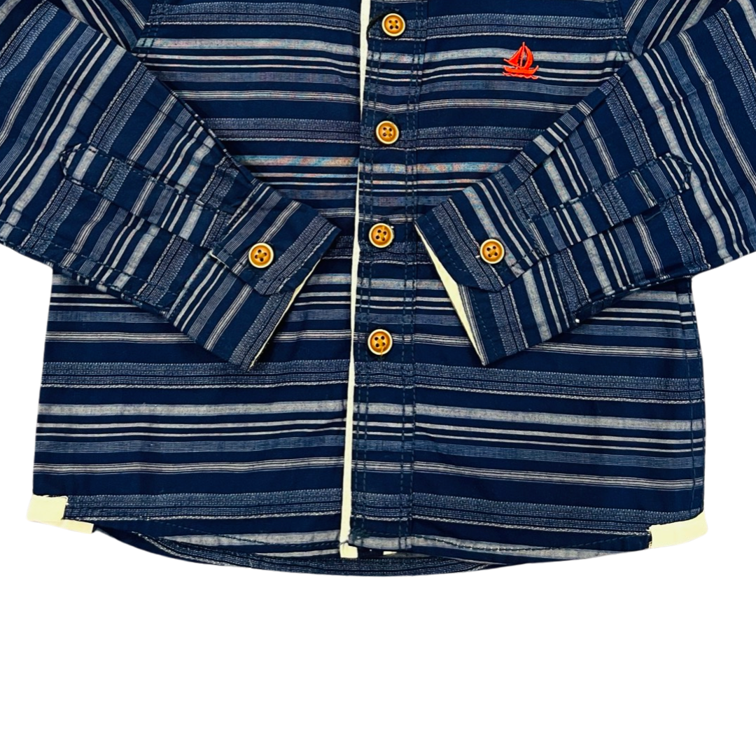 Formal Button Down Shirt - Blue