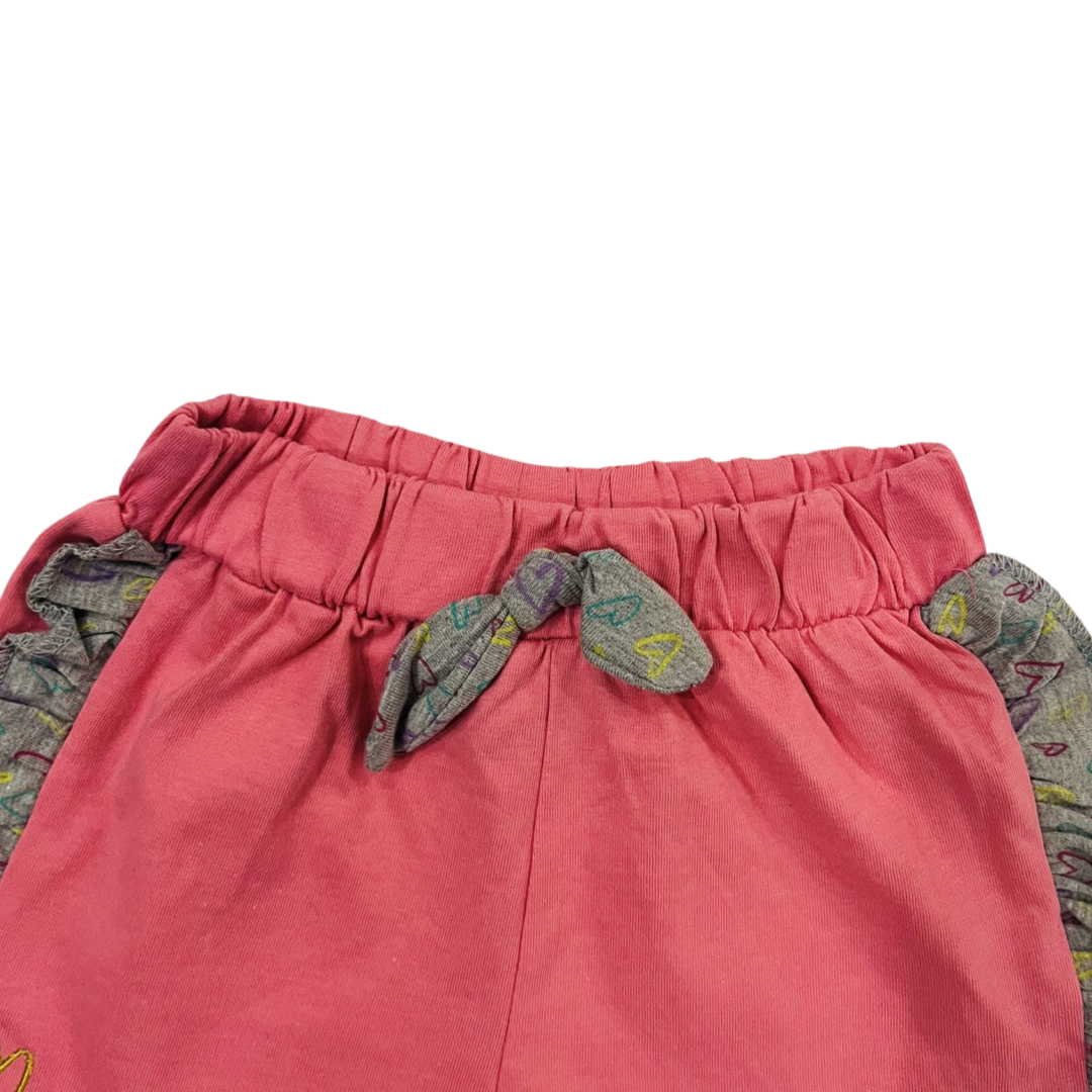 Baby Heart Shorts - Pink