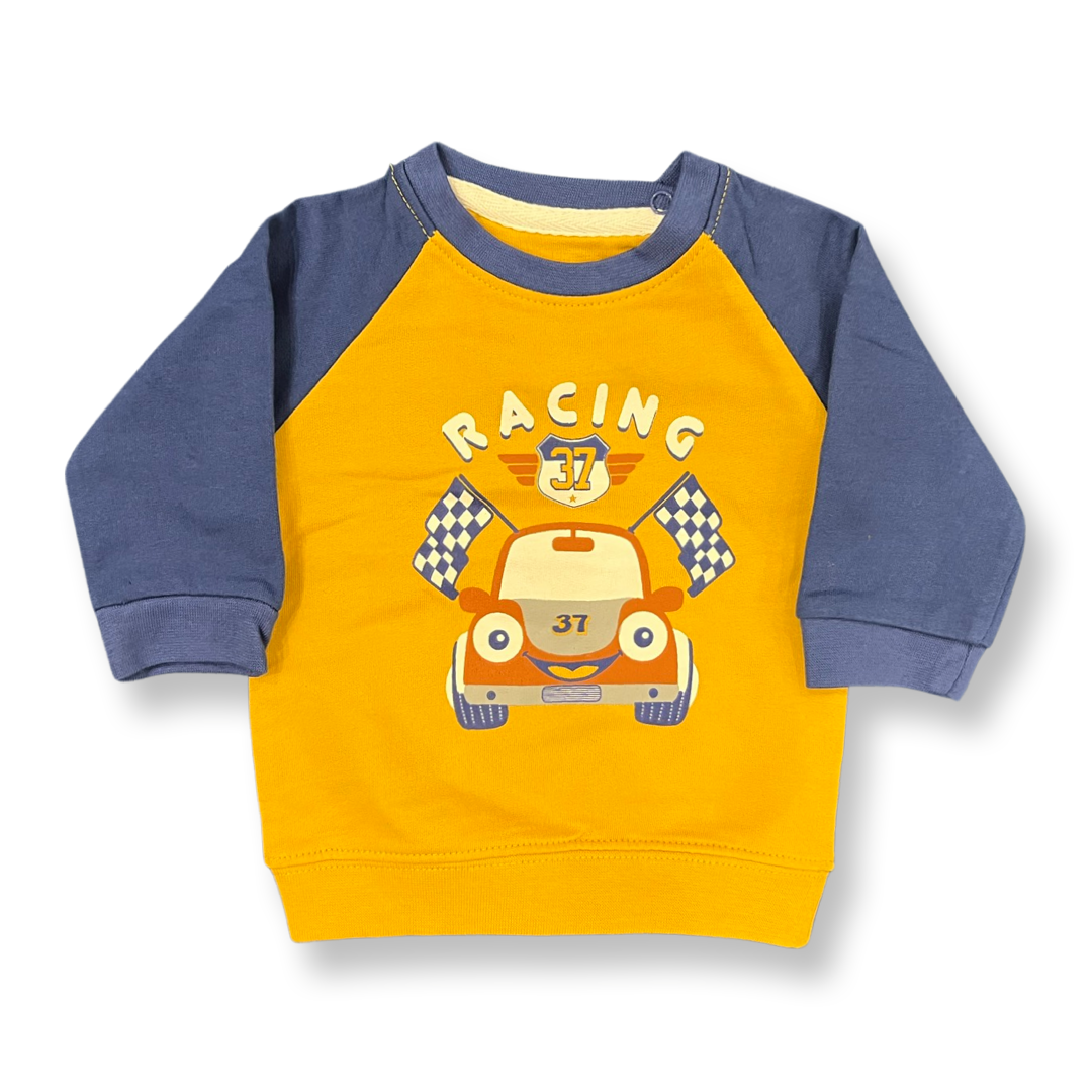 Baby Sweat Shirt - Racing Theme